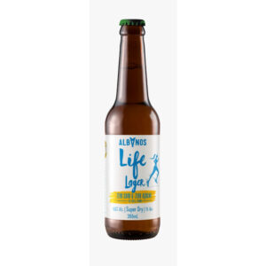 Cerveja Albanos Life Lager Super Dry 355 ml
